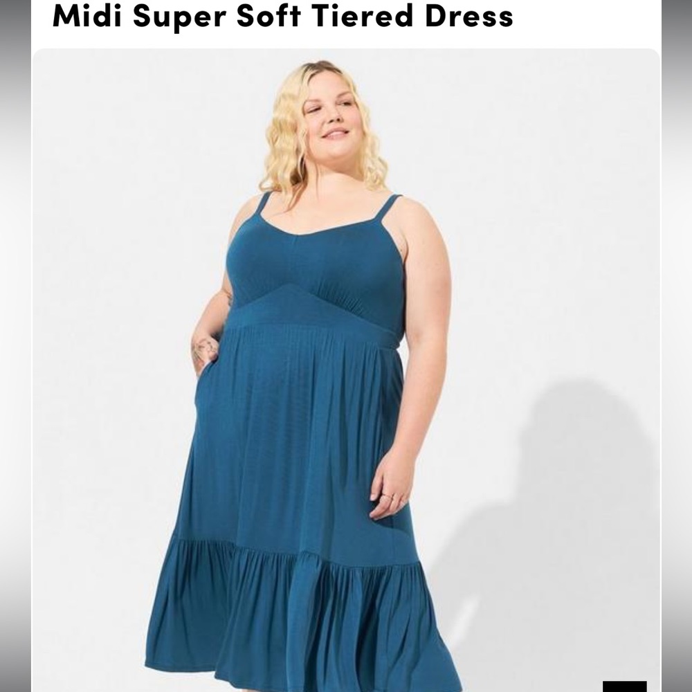 Torrid mid tiered dress brand new with tags size 2